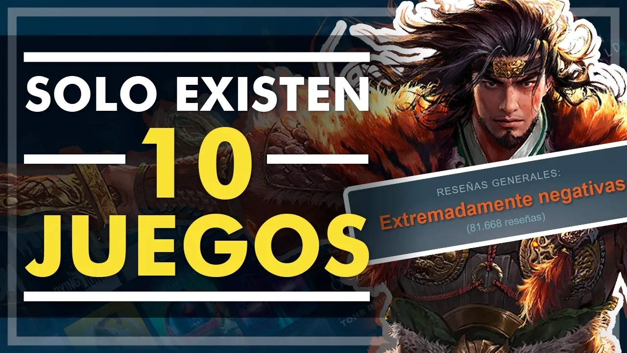 Miniatura de Solo 10 juegos tienen la PEOR etiqueta de Steam