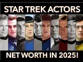 Star Trek Actors Net Worth 2025