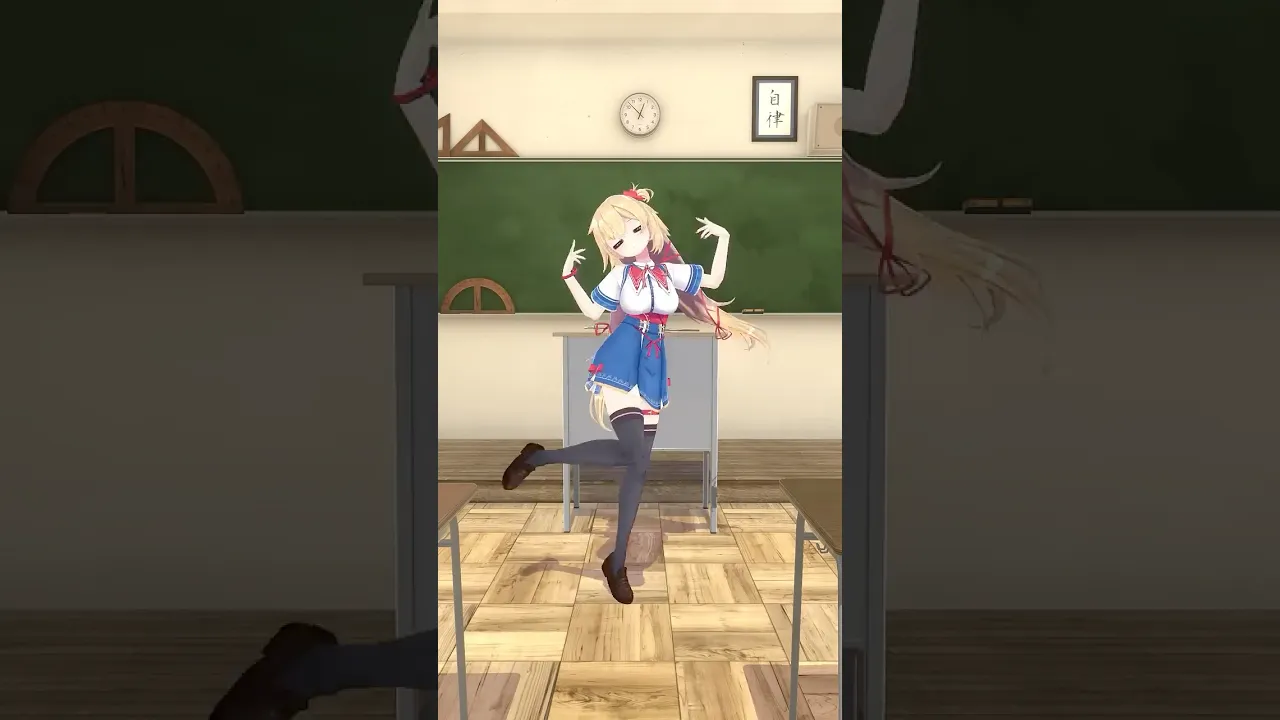 【踊ってみた】オトノケ/ Creepy Nuts 【ダンダダンOPアニメダンス】【ホロライブ/赤井はあと】#shorts