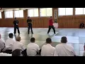 Wooden Dummy form at Russia saminar with Steven Seagal and Samuel Kwok