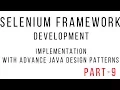 selenium framework using java from scratch - Config Generator Module