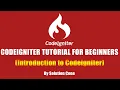 Codeigniter Tutorial for Beginners Step by Step Introduction to Codeigniter