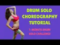 Lagu Drum Solo Belly Dance Choreography Tutorial | \