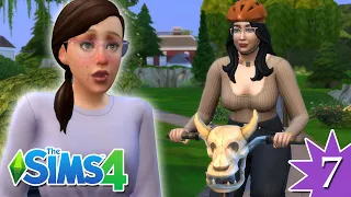 Mirelle fugiu de casa com a Bicicleta da Dona Morte #07 Úrsula ADOLESCENTE no The Sims 4