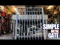 Simple Metal Gate Build JIMBO S GARAGE