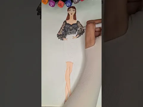 تكملت فستان شفاف