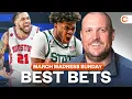 March Madness Picks Sunday 2025 College Basketball Predictions Today Presented by bet365