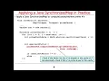 Java Synchronized Collections Example Application