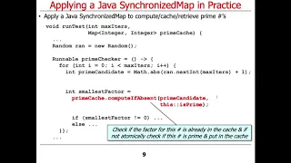 Java Synchronized Collections Example Application