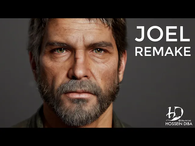The Last of Us Joel Remake - 3D Model of Joel from TLOU (Real Time) - Next Gen Graphics