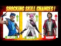 Download Lagu (SHOCKING UPDATE) TOP-10 SECRET CHARACTER SKILL CHANGES IN FREE FIRE 🔥