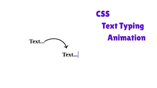 CSS Text Typing Animation Tutorial Easy Modern Typing Effect