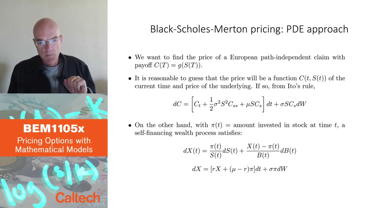 6 1 Black Scholes Merton pricing   Part 1