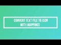 Learn how to convert records in a text file to JSON in python Tutorial