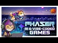 10 AI Games Built with Phaser Vibe-Coded Projects