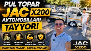 PUL TOPAR JAC X200 AVTOMOBILLARI TAYYOR