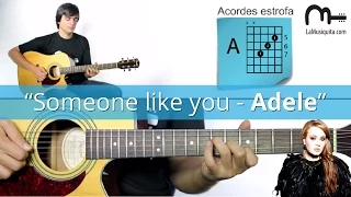 Download Someone like you Guitarra acordes - Como tocar Someone like you de Adele en Guitarra. MP3