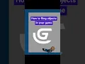 How To Throw Physics Objects In Your Game - GDevelop