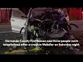 3 people hospitalized after Valentine s Day crash in rural Hernando County