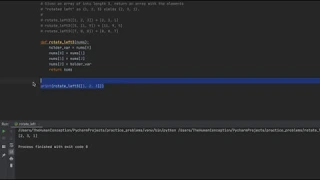 Coding Bat rotate - left3 List-1