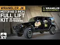 Jeep Wrangler JK MotoFab 3-Inch Full Lift Kit with Shock Extenders Review Install