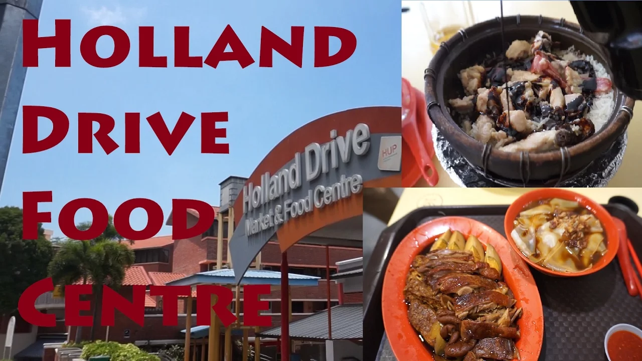 Holland Drive Food Centre. New Lucky Claypot Rice, Cheng Heng Kway Chap & Braised Duck