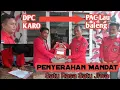 Download Lagu Ketua DPC Karo Andreas Tarigan  Pemuda Batak Bersatu serahkan mandat ke Ketua PAC Laubaleng