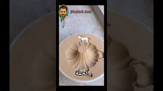 بخيل عزم واحد على طبق فاضي 