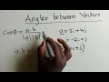 How to find the Angle between Vectors