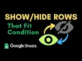 How to Rows Based on Cell Value Google Sheets