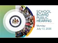 2026 - FCPS School Board Public Hearing
