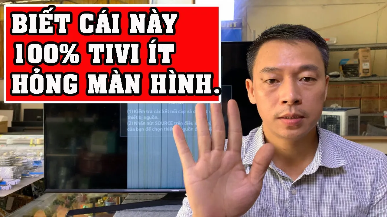 Outline Video Người Dùng Biết Điều Này 100 % tivi sẽ ko hỏng MÀN HÌNH.