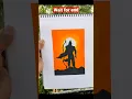 Lagu Maryada Purushotam Shree Ram 🚩ji Painting 🎨 #shorts #art #viral #viralshorts