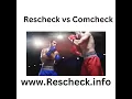 Rescheck vs Comcheck