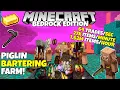 Minecraft Bedrock PIGLIN BARTERING Farm 27k 1 17 Cave Update Tutorial