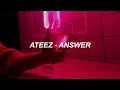 Download Lagu ATEEZ(에이티즈) - 'Answer' Easy Lyrics