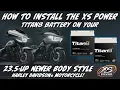 How to Install the XS Power Titan8 Battery on a 2023 5-Up CVO or 2024-Up Road Glide Street Glide