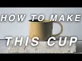 Lagu How to make a cup on the pottery wheel from start to finish