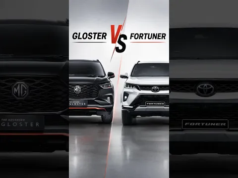 MG-Gloster VS Fortuner😨|Who is king❓| #shorts #comparison