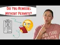 Did You Remodel Without Permits