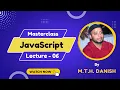 Not Equality operator and Object is isNaN methods JavaScript Masterclass Ep