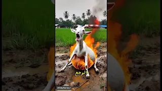 المعزة كانت بتاكل وفجاه حصلت مفجأة قصص قصة 