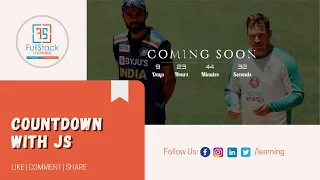 Countdown timer using Javascript Day 47