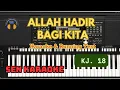 Download Lagu ALLAH HADIR BAGI KITA - KIDUNG JEMAAT (KJ) 18 [[ Karaoke + Teks Berjalan ]] #karaokelagurohani