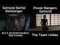Download Lagu Samurai Sentai Shinkenger vs Power Rangers Samurai Episode 3