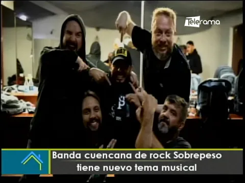 Banda Cuencana de rock Sobrepeso tiene nuevo tema musical