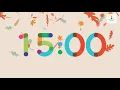 15 Minute Timer Fall Leaves Music