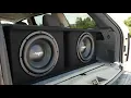 Skar 2 400 Watt SDR-2X12D4 Dual 12-inch Loaded Subwoofer Enclosure Demo