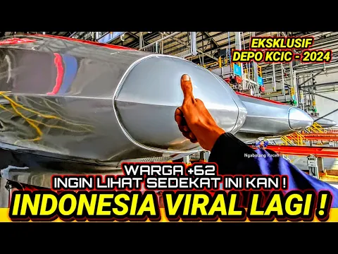 Download MP3 WHOOSH VIRAL LAGI! Ngga Nyangka Sedekat Ini Whoosh Kereta Cepat Jakarta Bandung