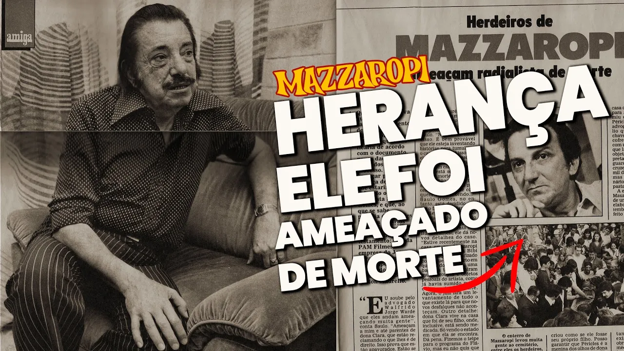 Herança de Mazzaropi | PARTE 3 | Ele foi ameaçado de morte | Herança Milionária